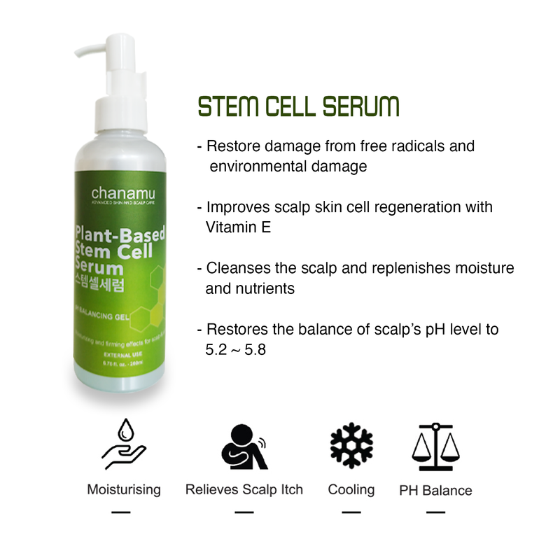 CHANAMU Plant-Based Stem Cell Serum (pH Balancing Gel) 200ml