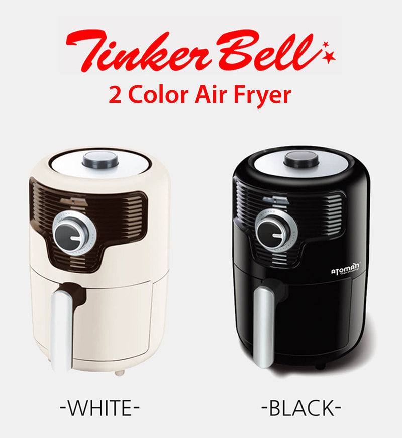 TINKER BELL Model AT-FY-160 / AT-FY-160R Premium Magic Air Fryer 1.6L