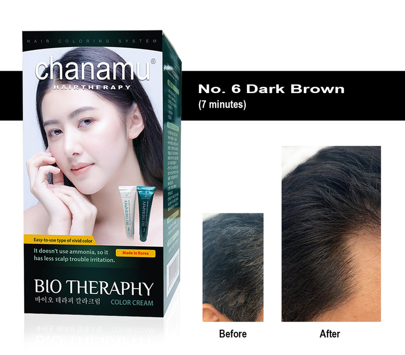 CHANAMU Bio Therapy Color Set – 2 Boxes (Free Professional Brush & Bowl)