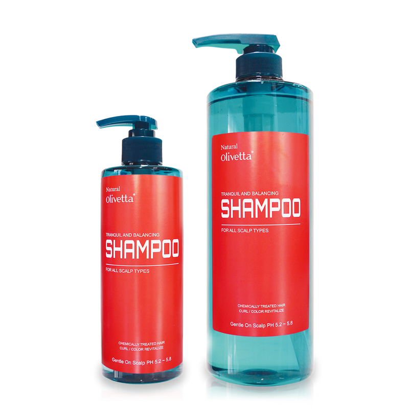 OLIVETTA Hair Shampoo (Tranquil and Balancing) 400ml/1000ml
