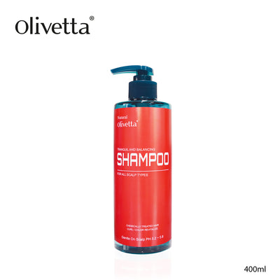 OLIVETTA Hair Shampoo (Tranquil and Balancing) 400ml/1000ml