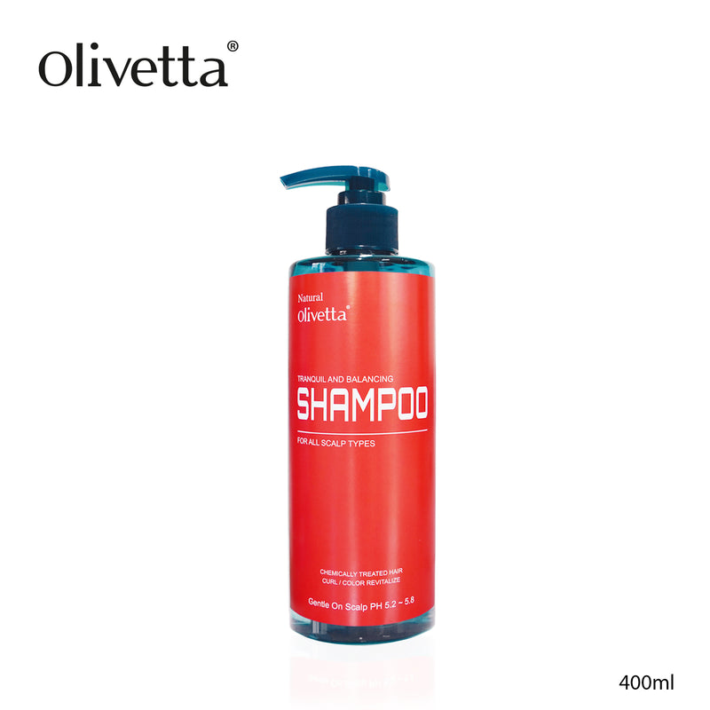 OLIVETTA Hair Shampoo (Tranquil and Balancing) 400ml/1000ml