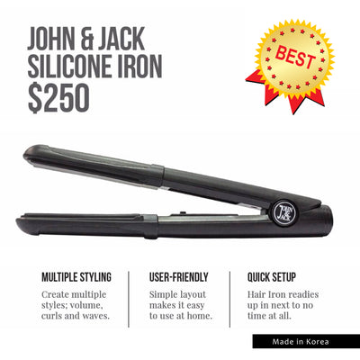JOHN & JACK Silicone Iron