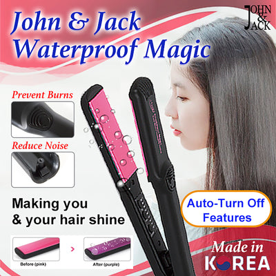JOHN & JACK Waterproof Magic Hair Iron