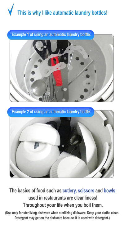 HANIL Model BW-7000 Automatic Boiling Laundry Washing Machine